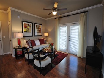 Faux Wood Blinds at Falls at Eagle Creek, Humble,Texas